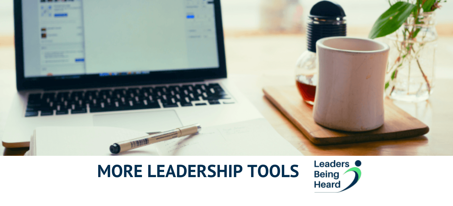 More Leadership Tools